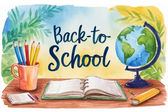 AI Back to School Pack Background: A Dynamic Tool for Creative and Educational Projects