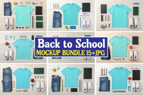 Back to School Mockup Bundle 10: A Practical Tool for Designers and Creators