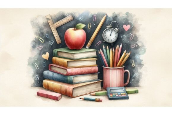 Back to School Scenes Background: A Visual Guide for Creative and Educational Use