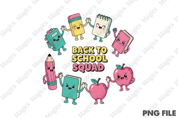 Back to School Squad Teacher Sublimation