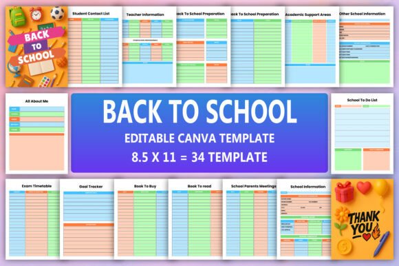 Back to School Student Planner: A Comprehensive Guide for Effective Organization