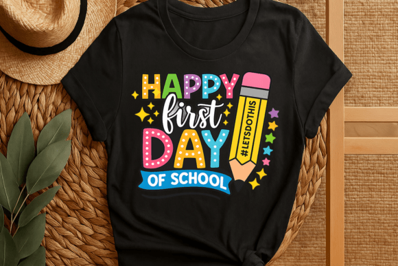 Back to School T-Shirt Design Art PNG: A Versatile Digital Asset for Creators and Businesses