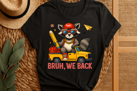 Back to School T-Shirt Design Clipart: A Creative Resource for Personal and Commercial Use