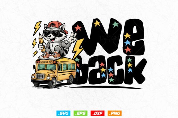 Bruh We Back to School Retro Raccoon Svg: A Creative Resource for Designers and Entrepreneurs