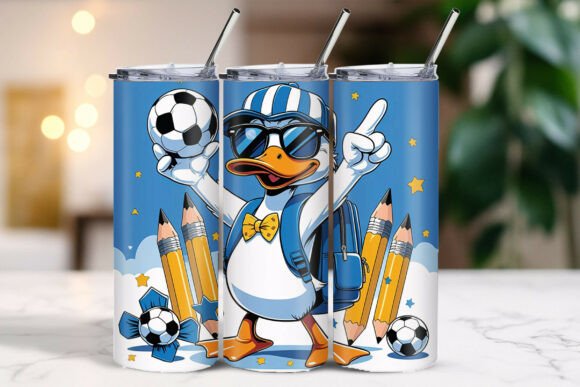 Cool Duck Back to School Tumbler: A Fun and Functional Drinkware Essential