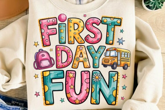 First Day Fun Back to School PNG: A Strategic Asset for Creative and Professional Use