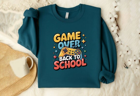 Game Over Back to School T-Shirt Funny: Blending Gaming Culture with Educational Fashion