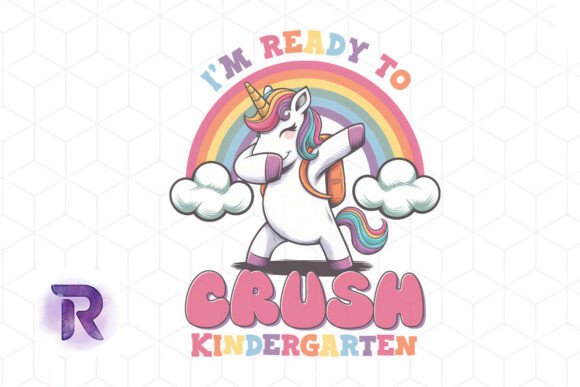Kindergarten Unicorn Back to School PNG: A Magical Addition to Your Creative Projects